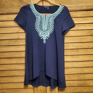 Navy Short Sleeve Tee